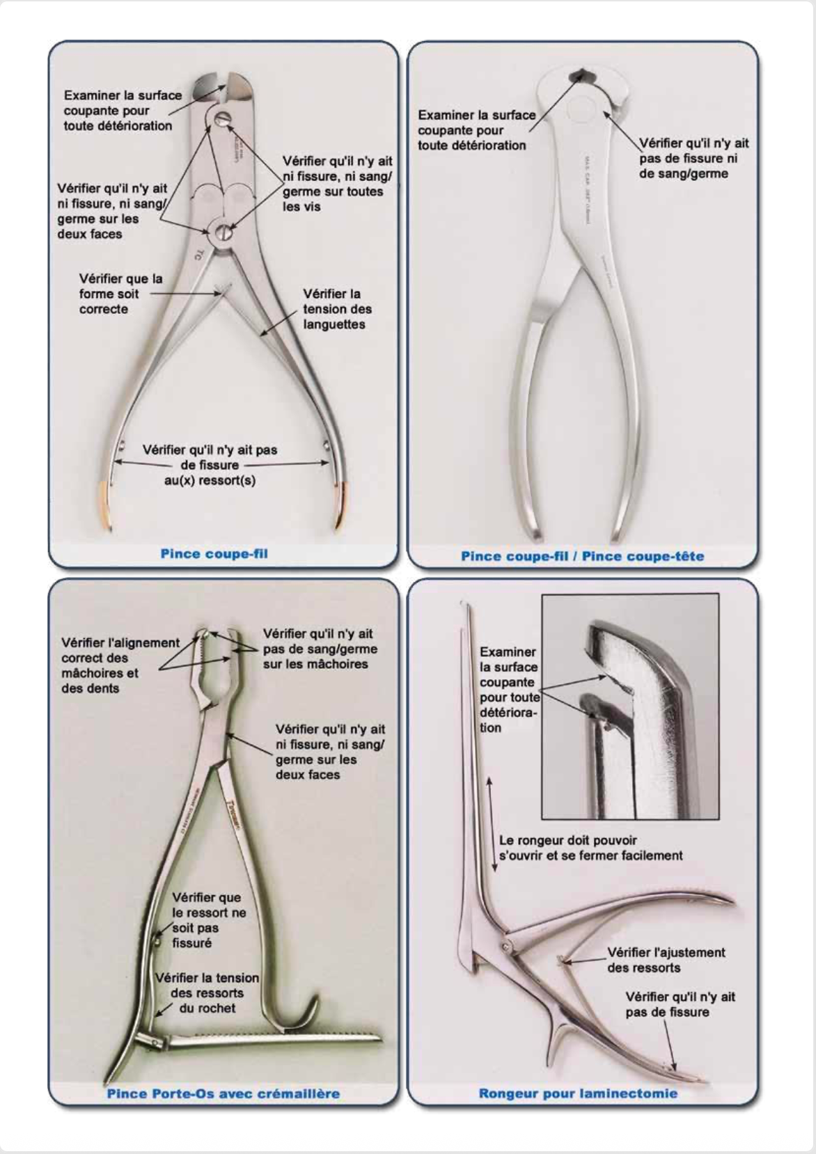 Books critical points medical instruments