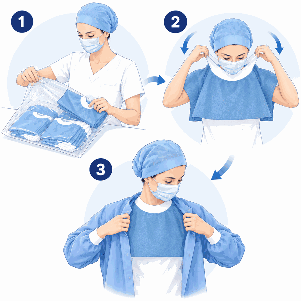 Mini-Ponchos Thermiques